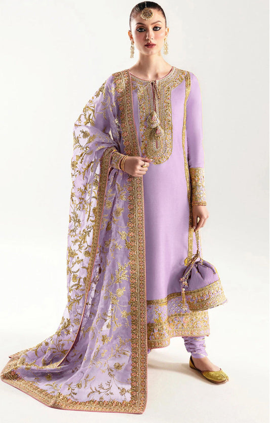 Kanwal Malik Raw Silk Mahpara Kaasni