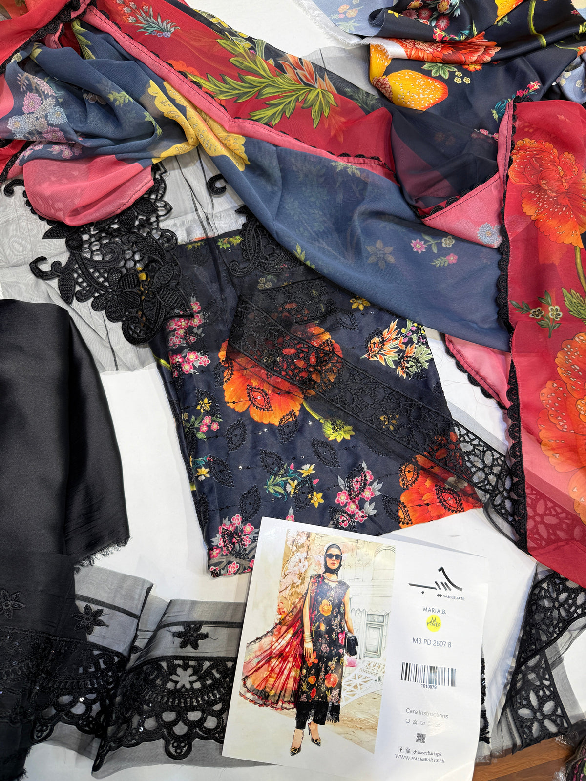 MARIA.B SILK PRINT 2607-B
