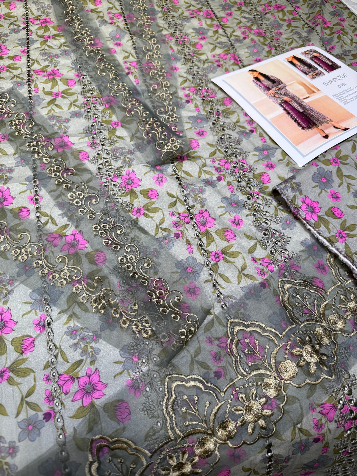 BAROQUE LAWN DARK GRAY