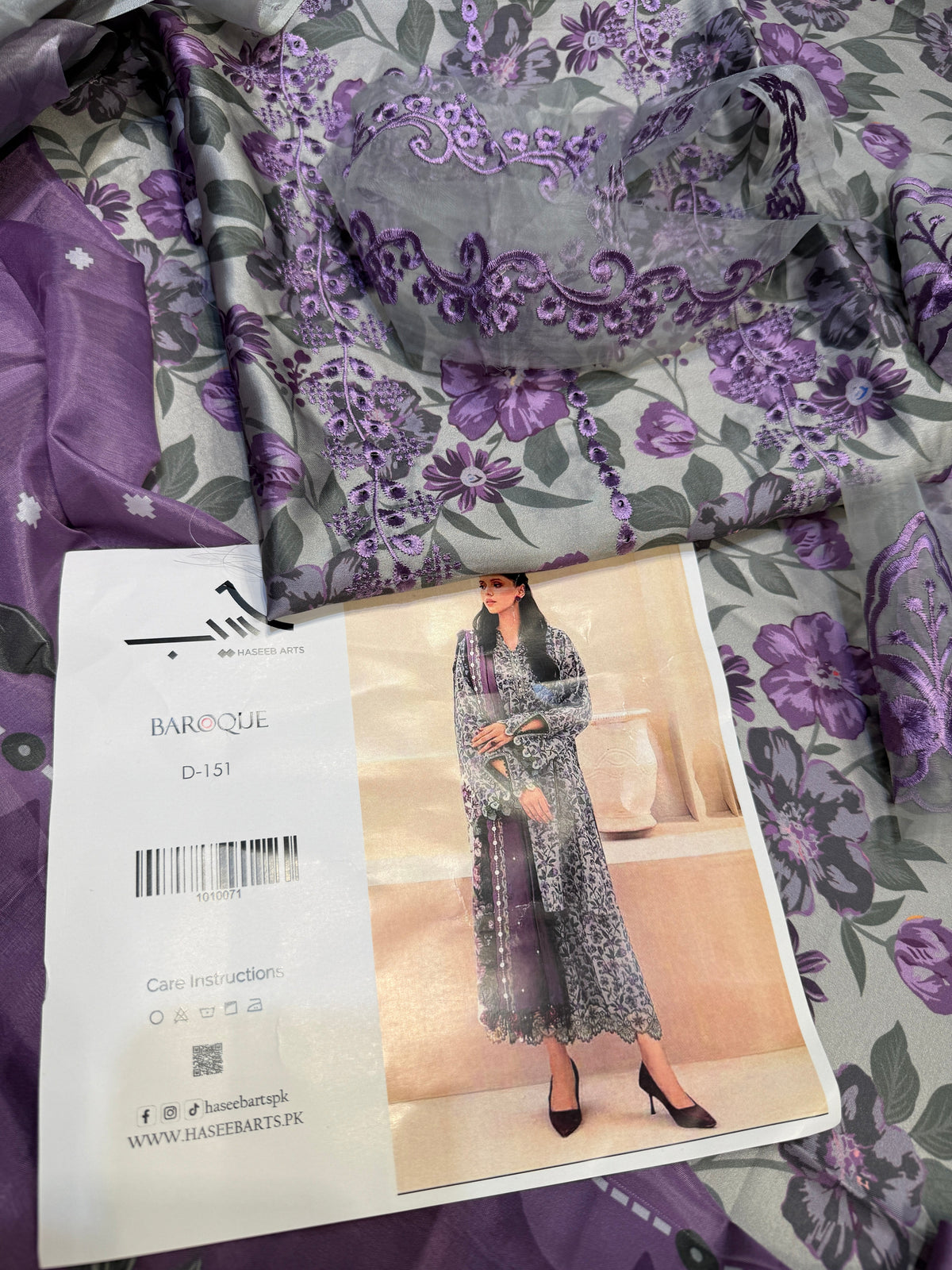 BAROQUE SILK PURPLE