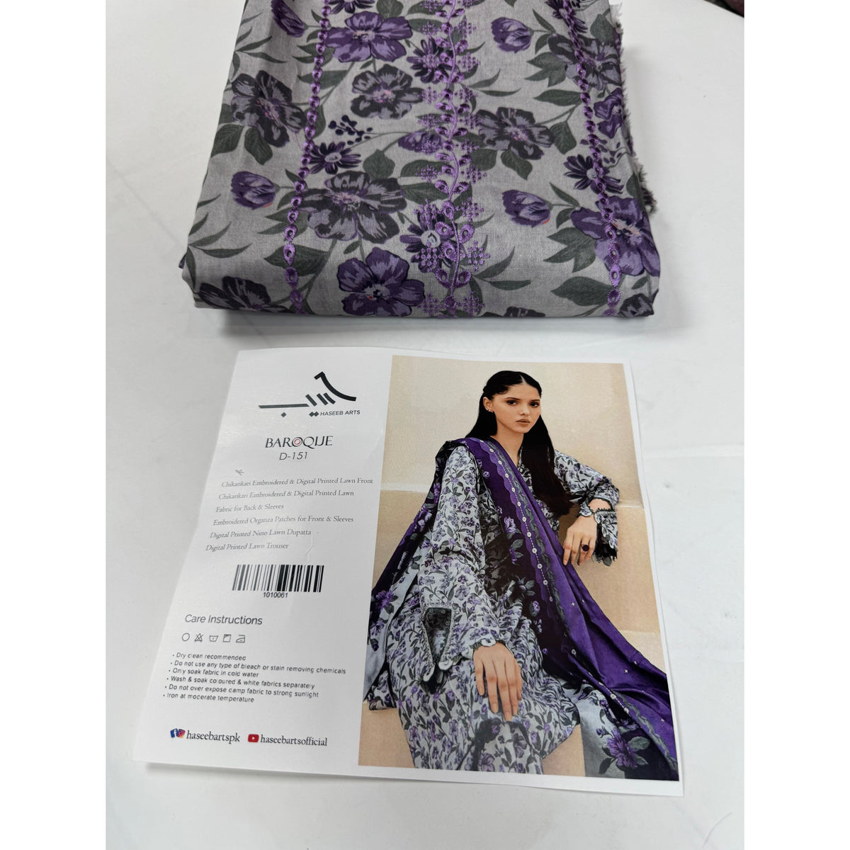 BAROQUE LAWN BQ PURPLE