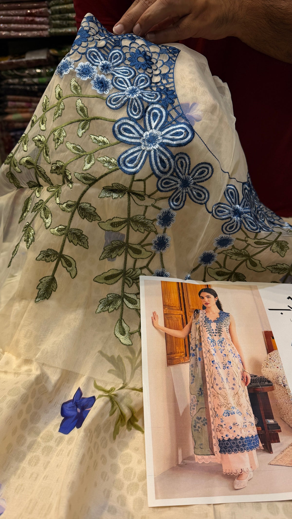 ASIFA NABEEL LAWN MVL 13 SHABNAM