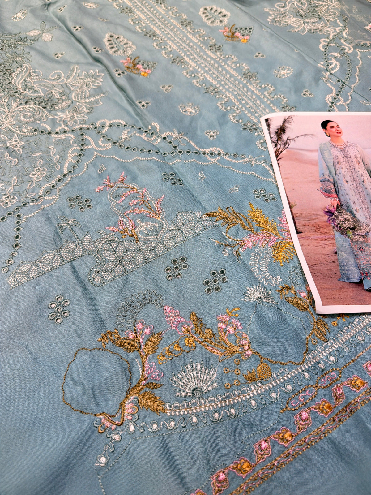 QALAMKAR AYRA DHANAK PALACHI SHAWL