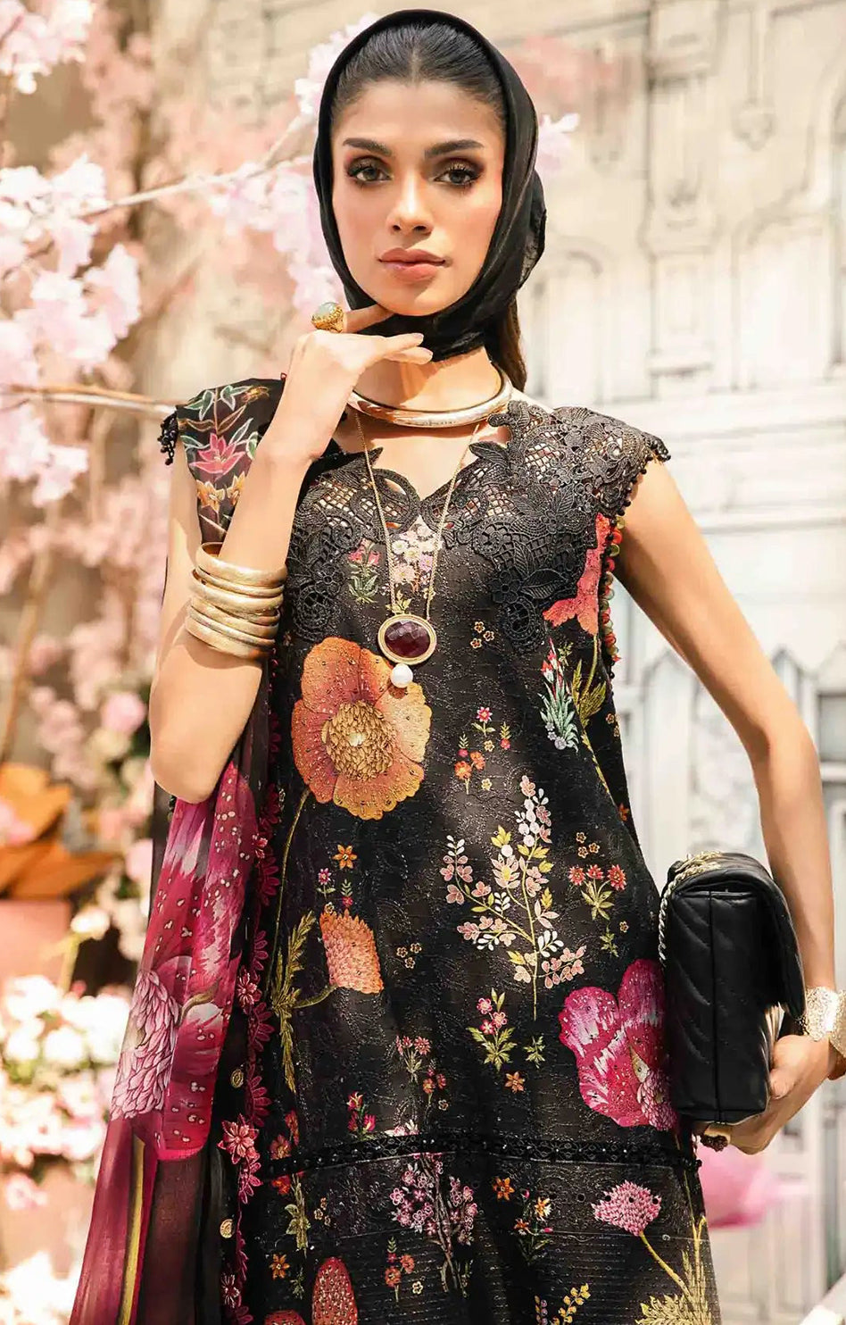 MARIA.B SILK PRINT 2607-B