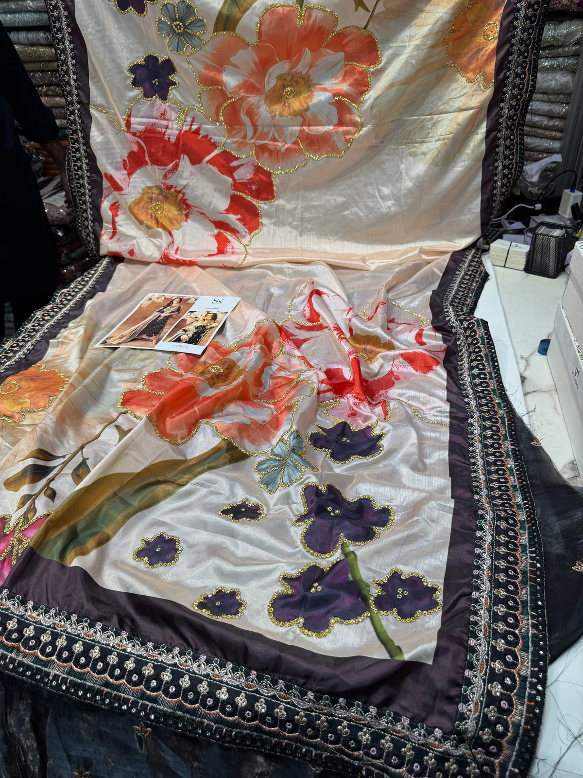 SHAZIA KIYANI SHISHA SILK SK01