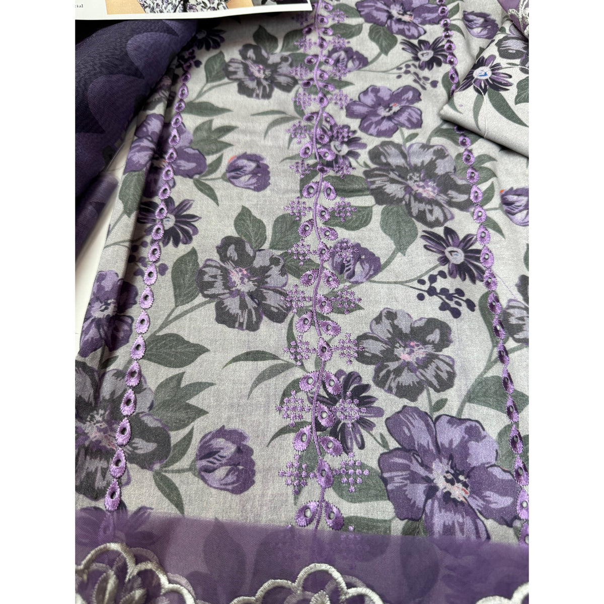 BAROQUE LAWN BQ PURPLE