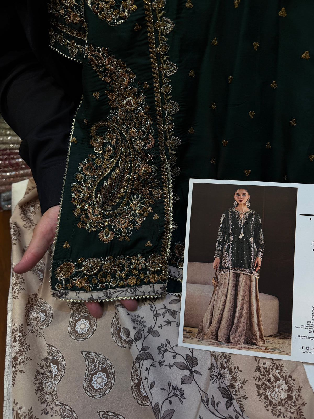 ETHNC KURTA SET VISCOSE E-1110