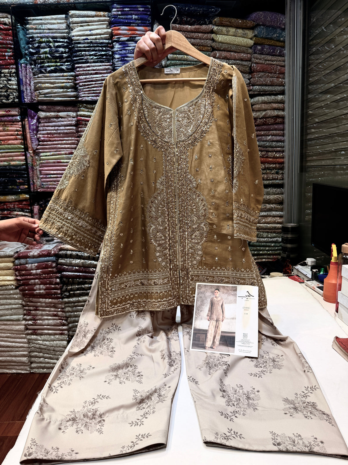 ETHNC KURTA SET 2Pc E-118