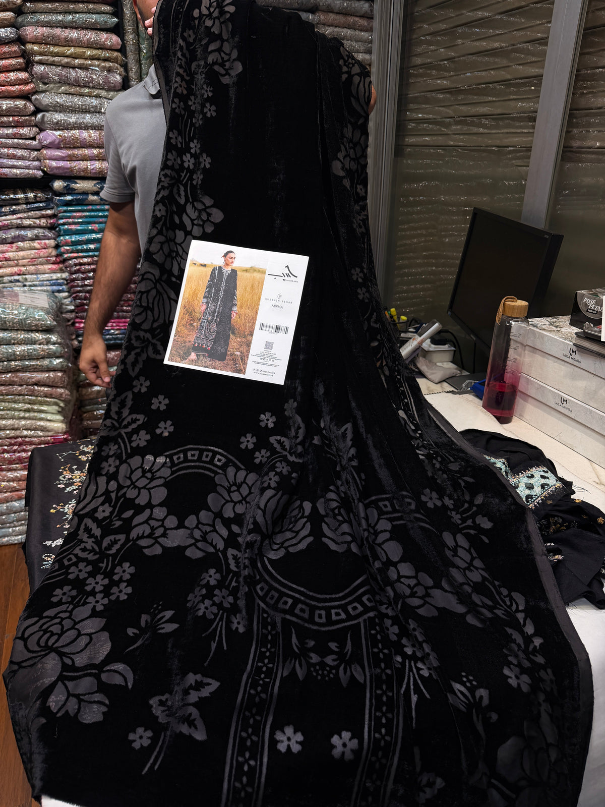 HUSSAIN REHAR MIRHA DHANAK PALACHI SHAWL