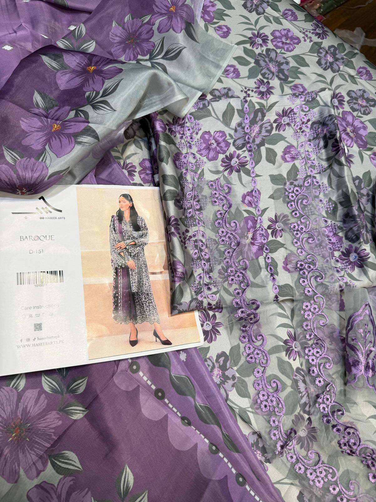 BAROQUE SILK PURPLE