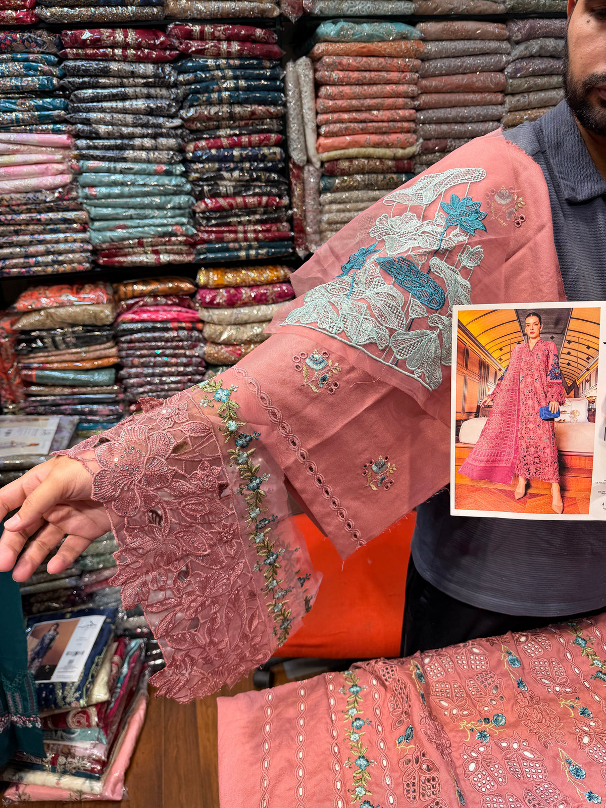 MARIA.B 2608 DHANAK PALACHI SHAWL