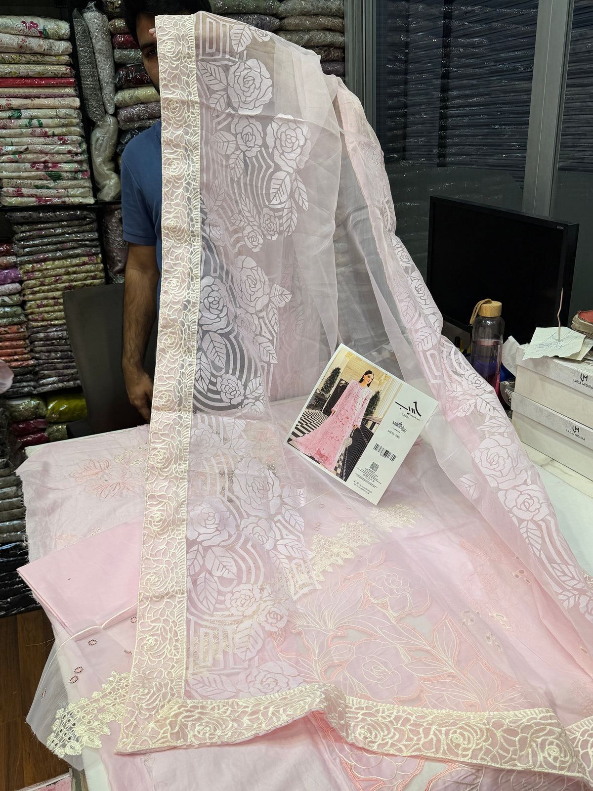 MARIA.B LAWN EL-2602 PINK