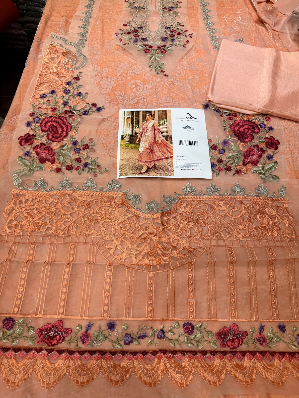 VELVET PALACHI 3PC MB PEACH