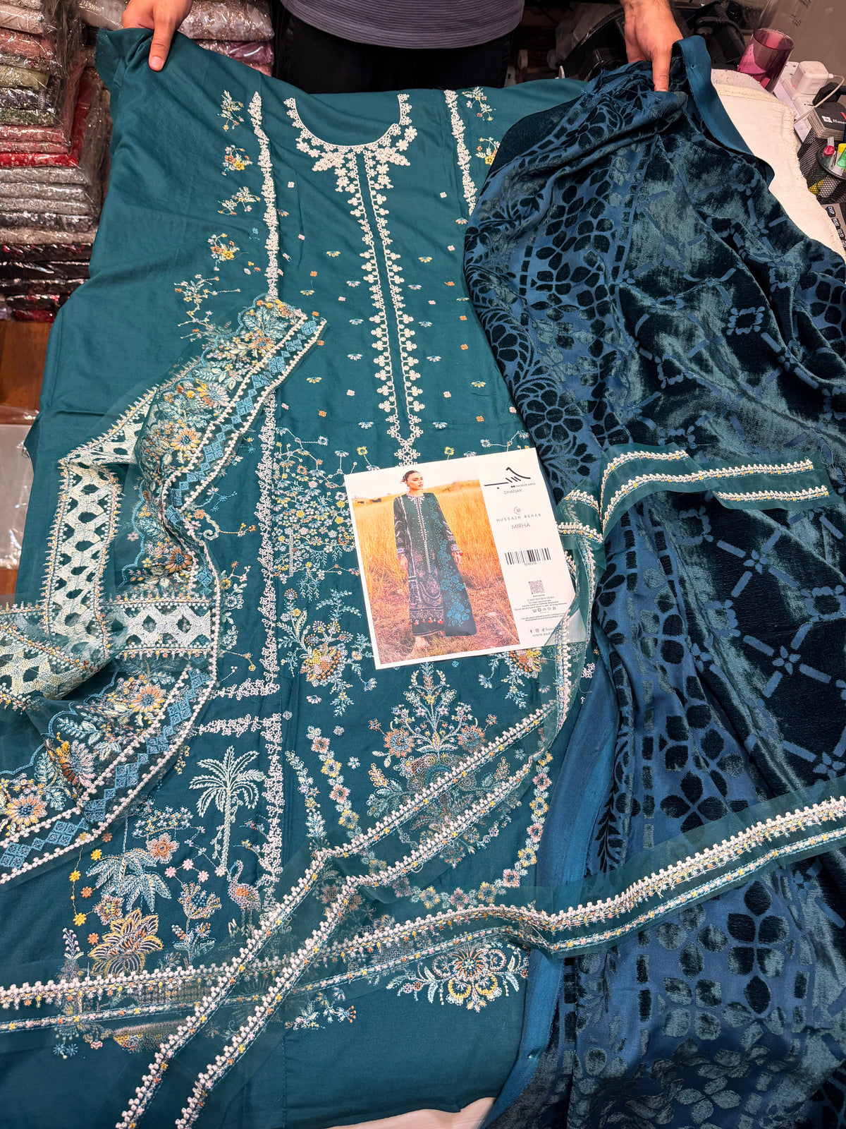 HUSSAIN REHAR MIRHA DHANAK PALACHI SHAWL