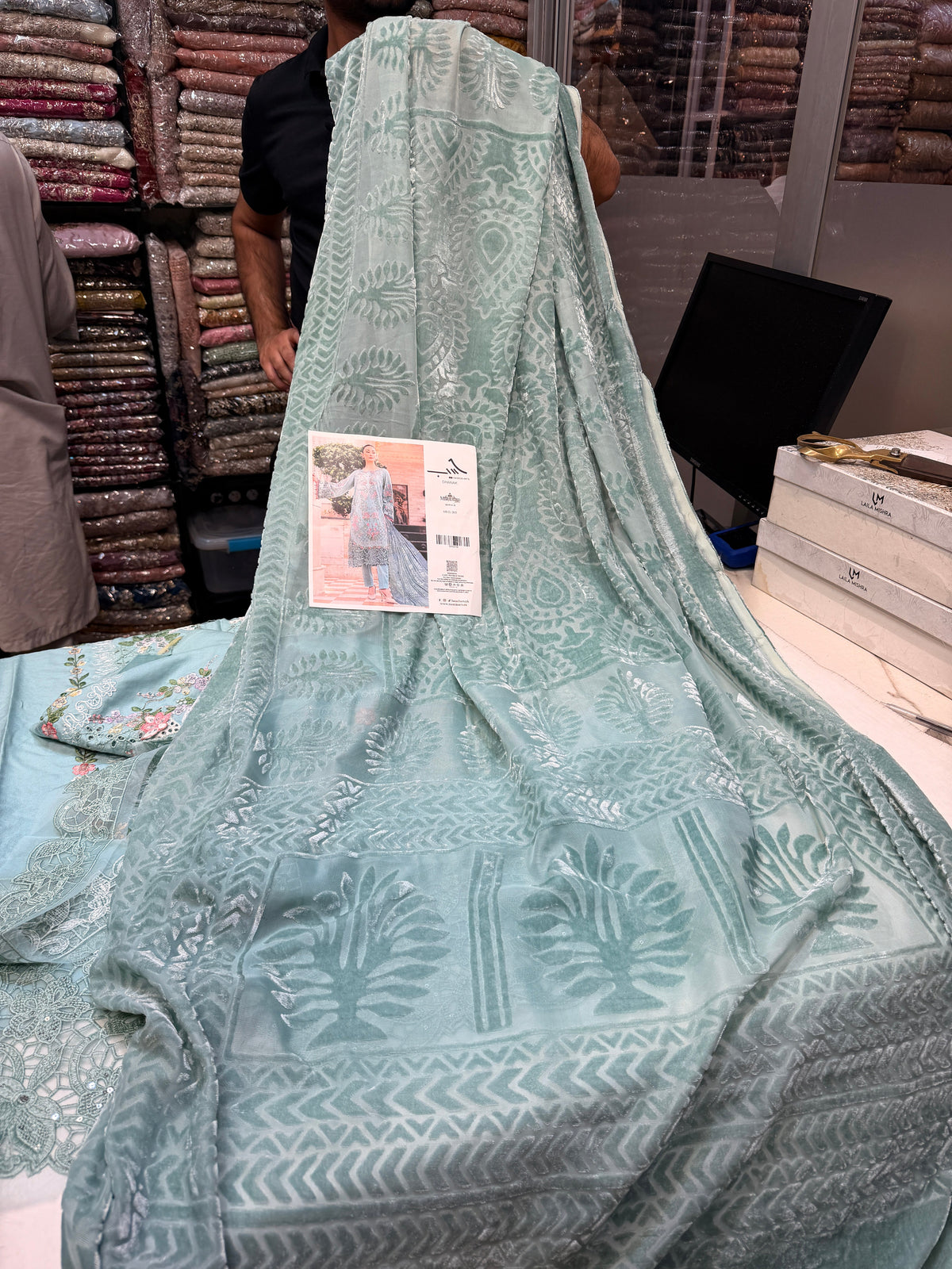 MARIA.B 2615 DHANAK PALACHI SHAWL