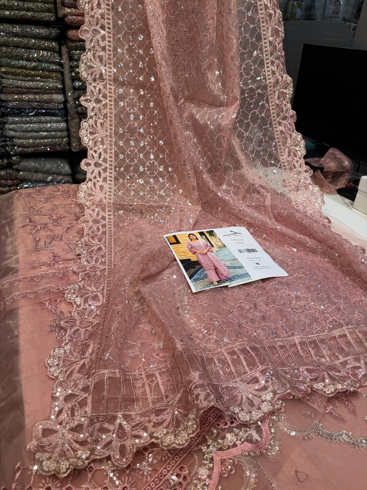 LAILA MISHRA ORGANZA LAMIA