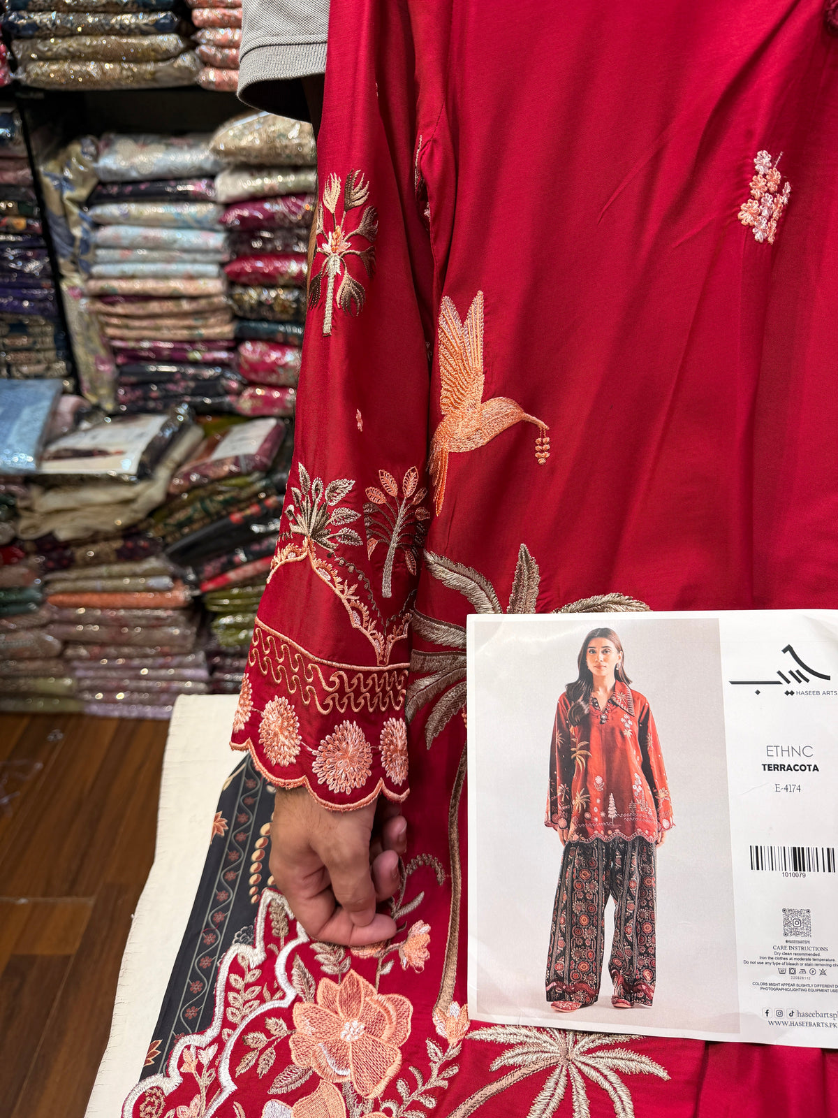 ETHNC KURTA SET E-4174 2PC