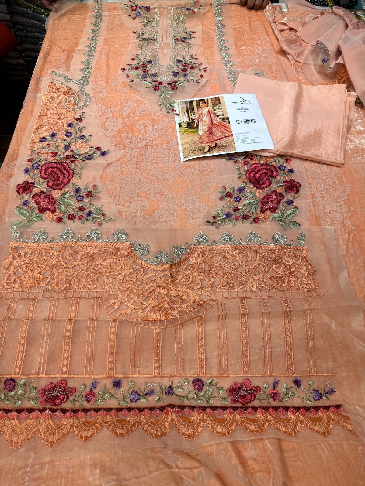 VELVET PALACHI 3PC MB PEACH