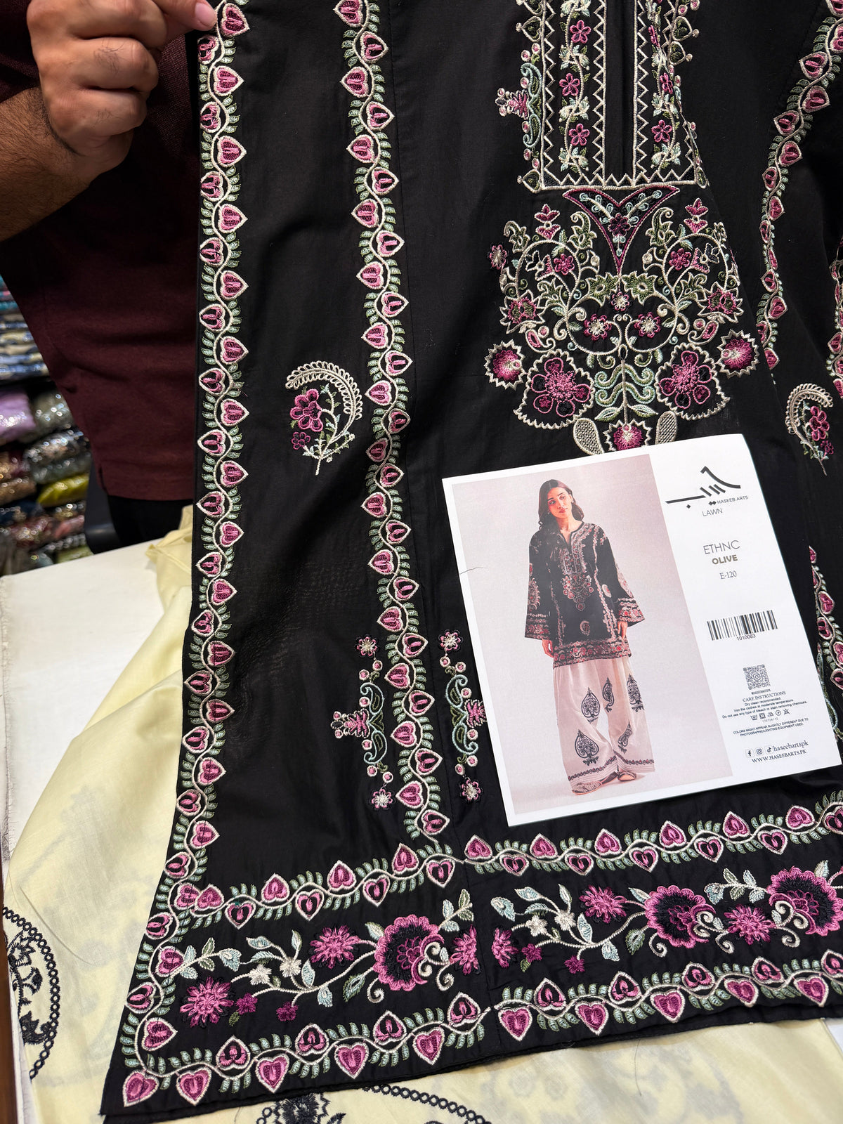 ETHNC KURTA SET E-120 2PC