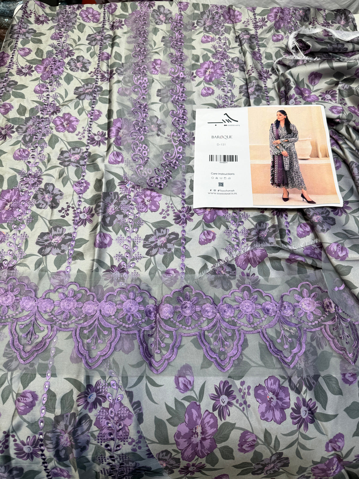 BAROQUE SILK PURPLE