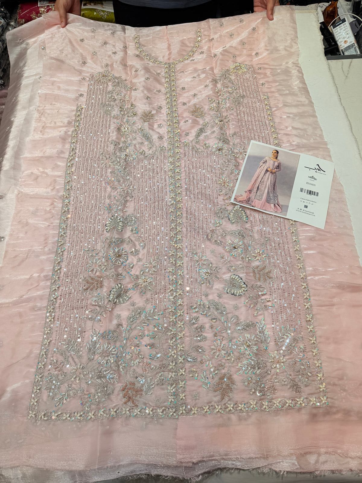 MARIA.B SHISHA SILK RESMIN 2PC