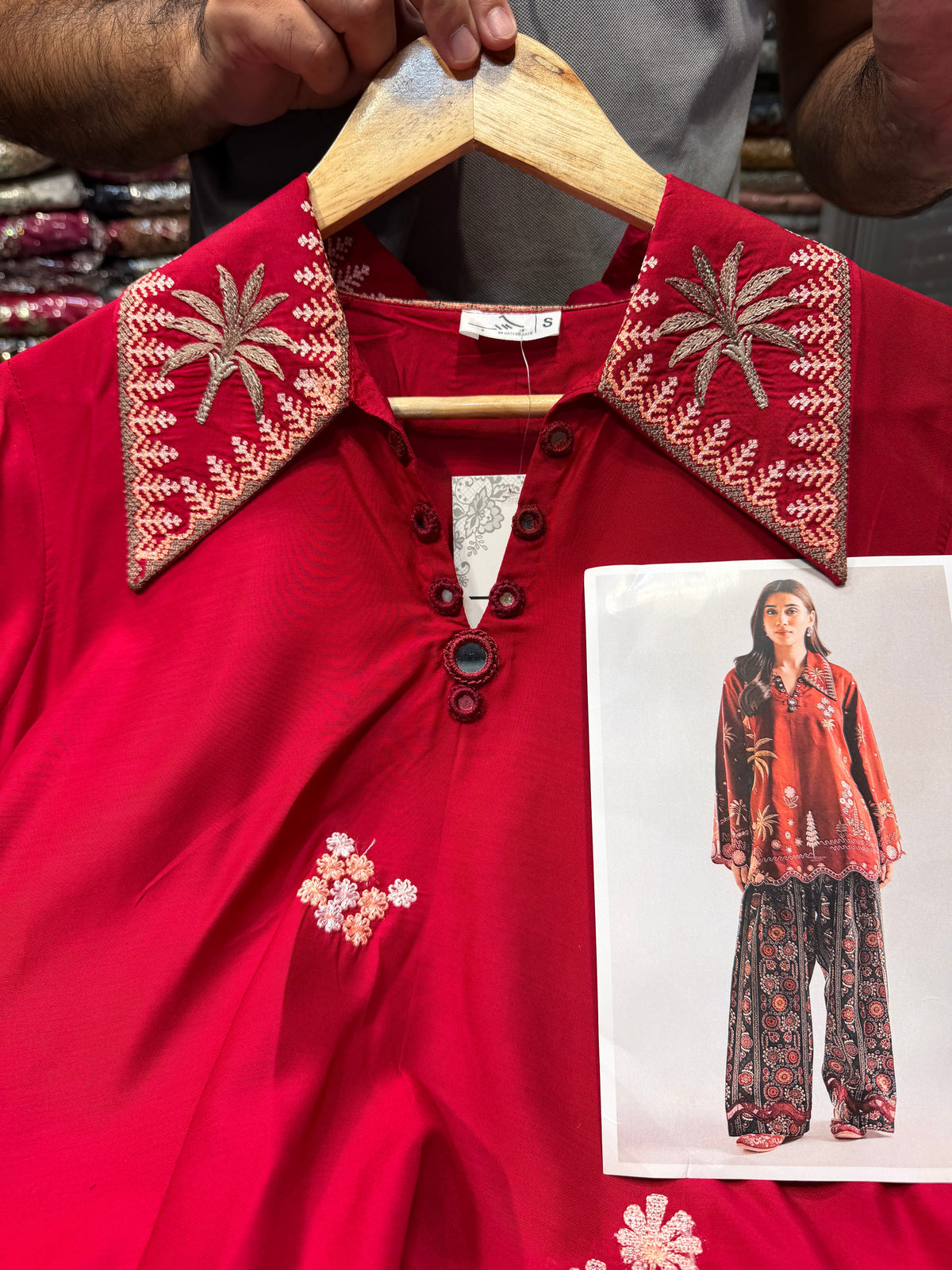 ETHNC KURTA SET E-4174 2PC