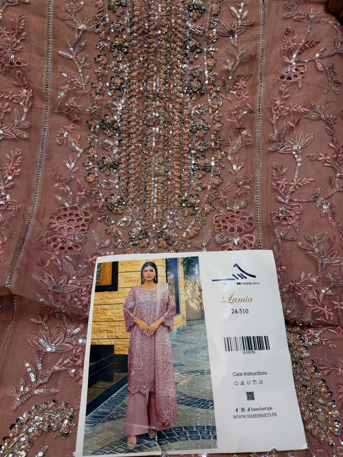 LAILA MISHRA ORGANZA LAMIA