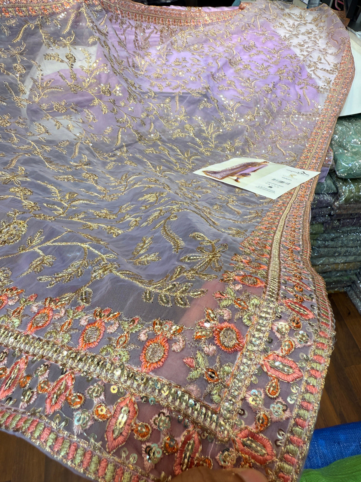 Kanwal Malik Raw Silk Mahpara Kaasni