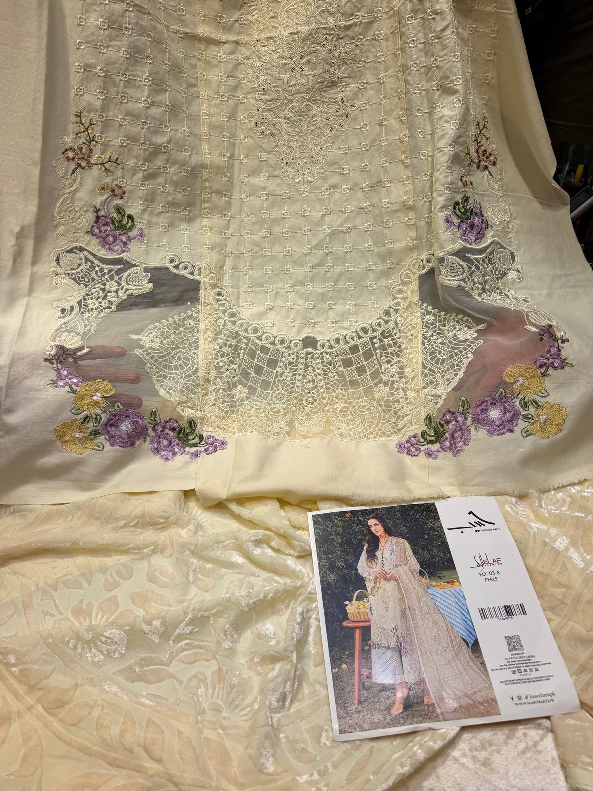 ELAF ELY-03 DHANAK PALACHI SHAWL