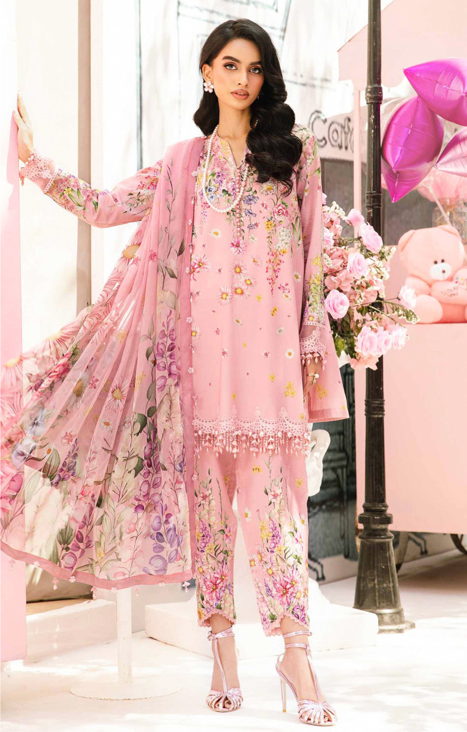 MARIA.B LAWN 2603 PINK