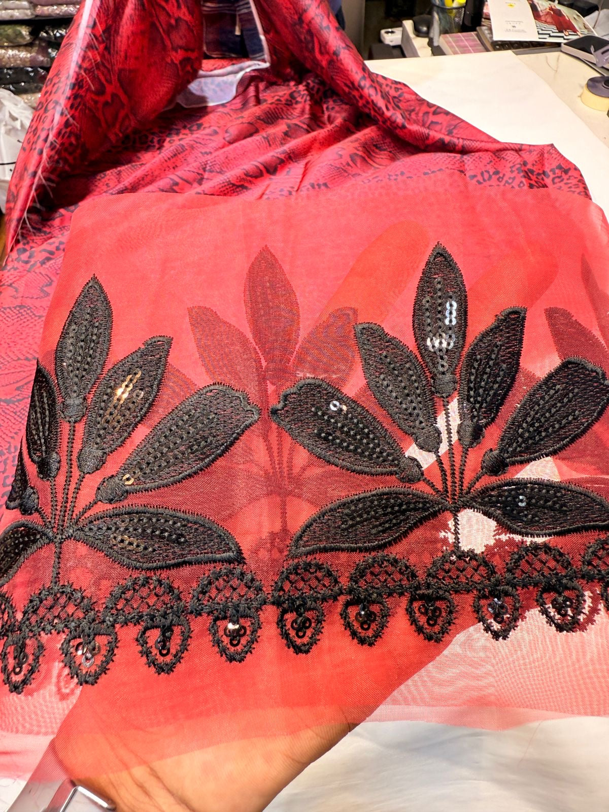 MARIA.B SILK PRINT MPT-2702-A
