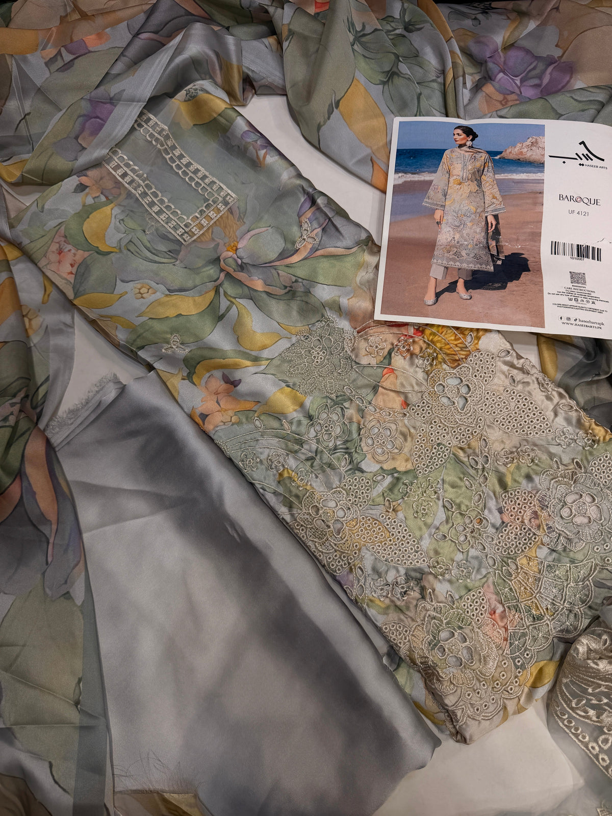 BAROQUE SILK PRINT UF-4121
