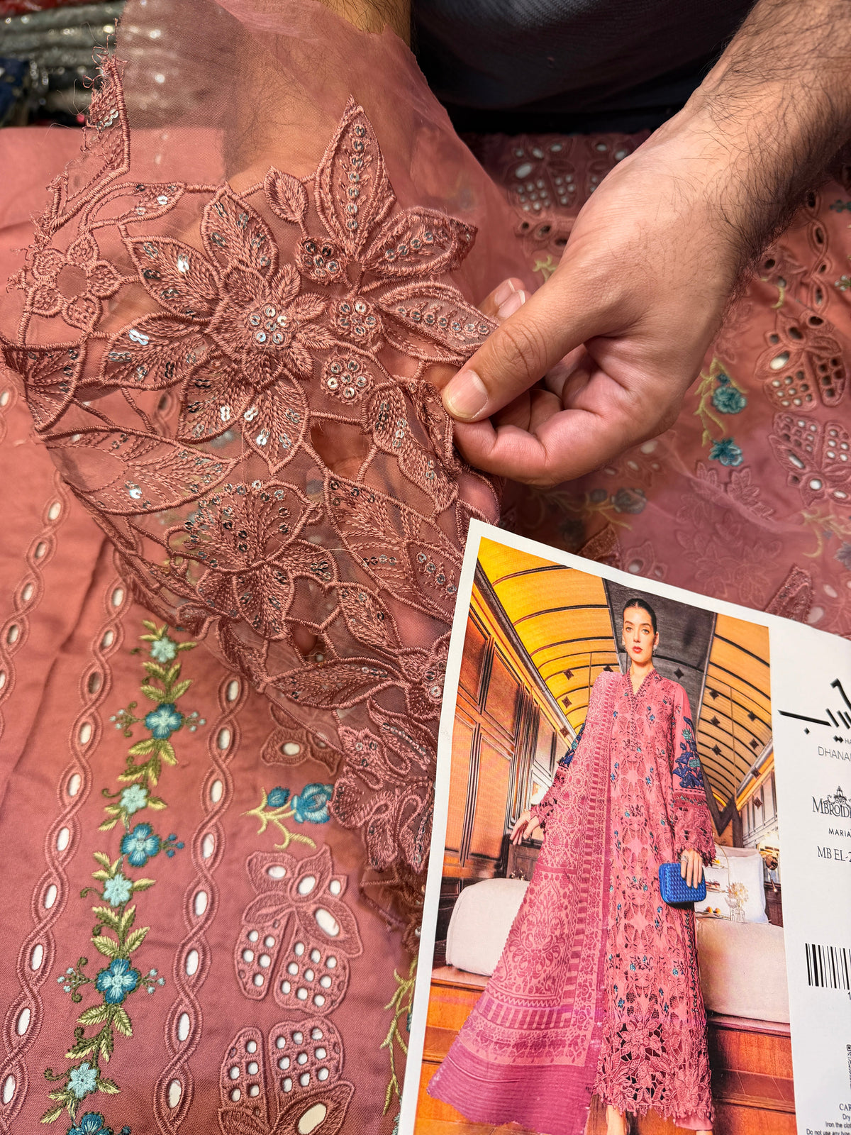 MARIA.B 2608 DHANAK PALACHI SHAWL