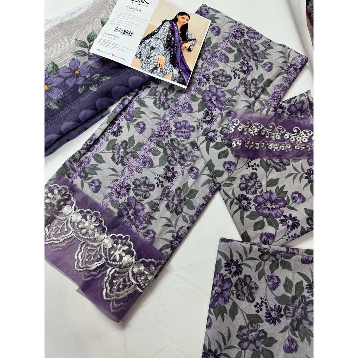BAROQUE LAWN BQ PURPLE