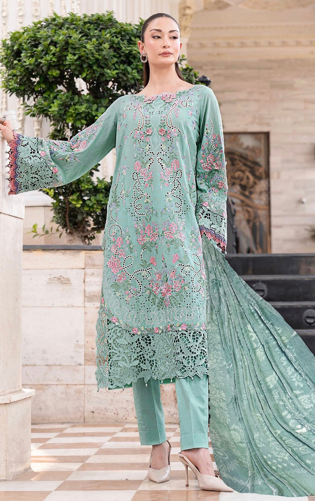 MARIA.B 2615 DHANAK PALACHI SHAWL
