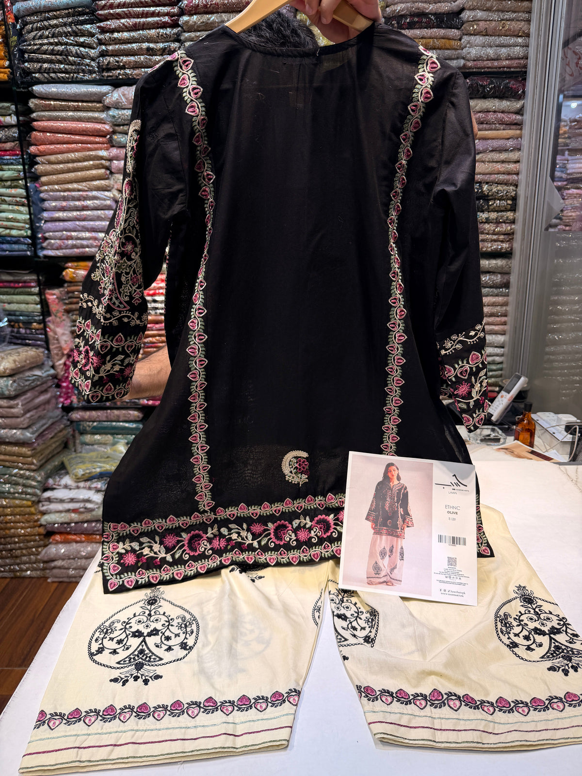 ETHNC KURTA SET E-120 2PC