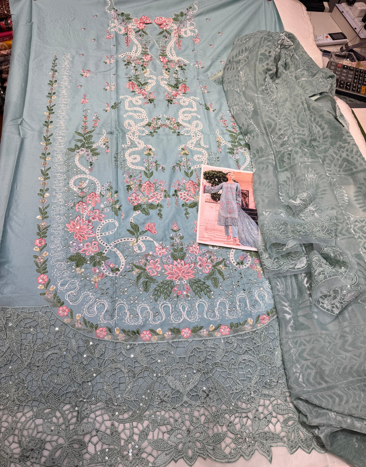 MARIA.B 2615 DHANAK PALACHI SHAWL