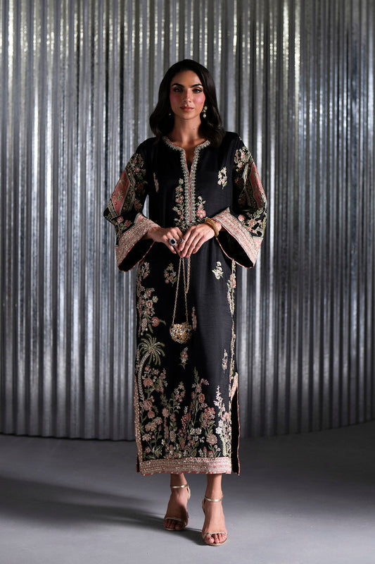 ETHNC SILK E-1135 KAFTAN 2PC