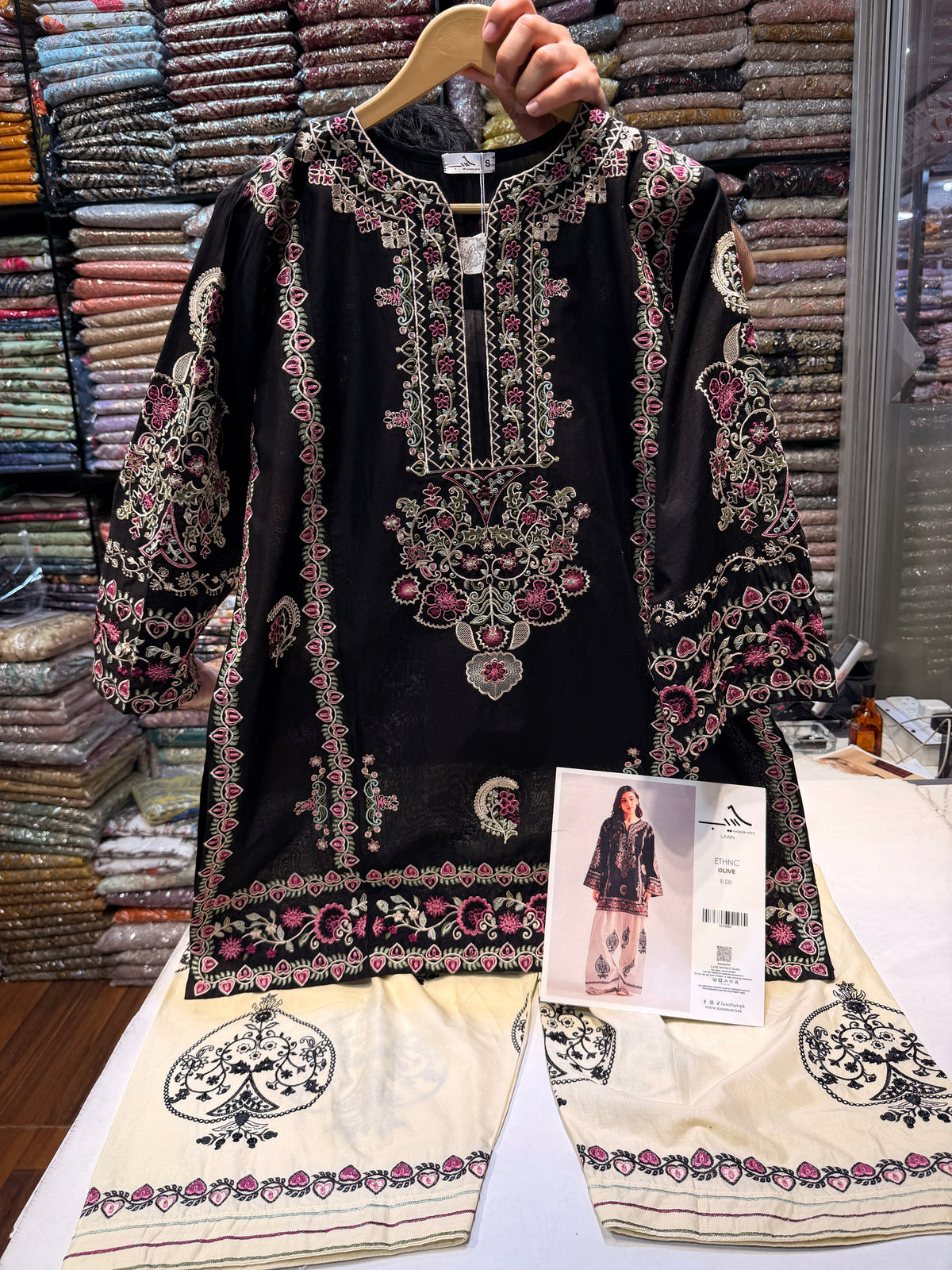 ETHNC KURTA SET E-120 2PC