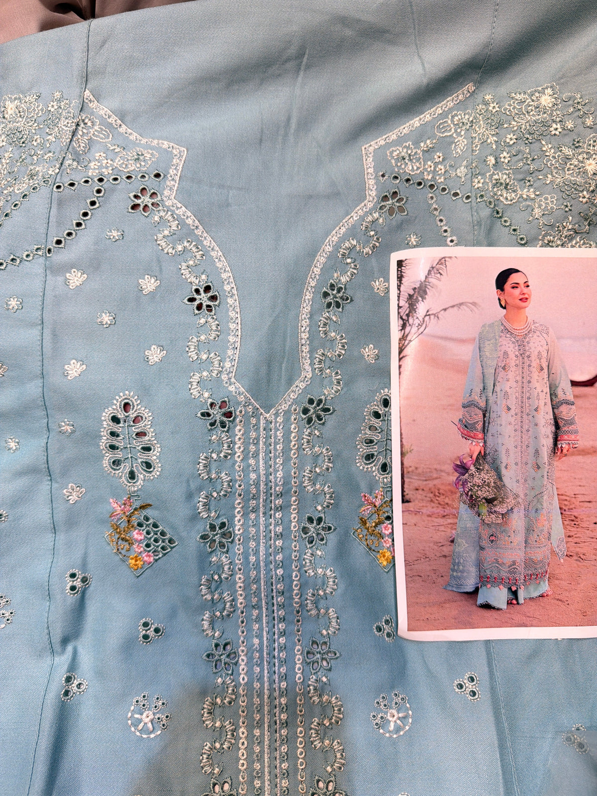 QALAMKAR AYRA DHANAK PALACHI SHAWL