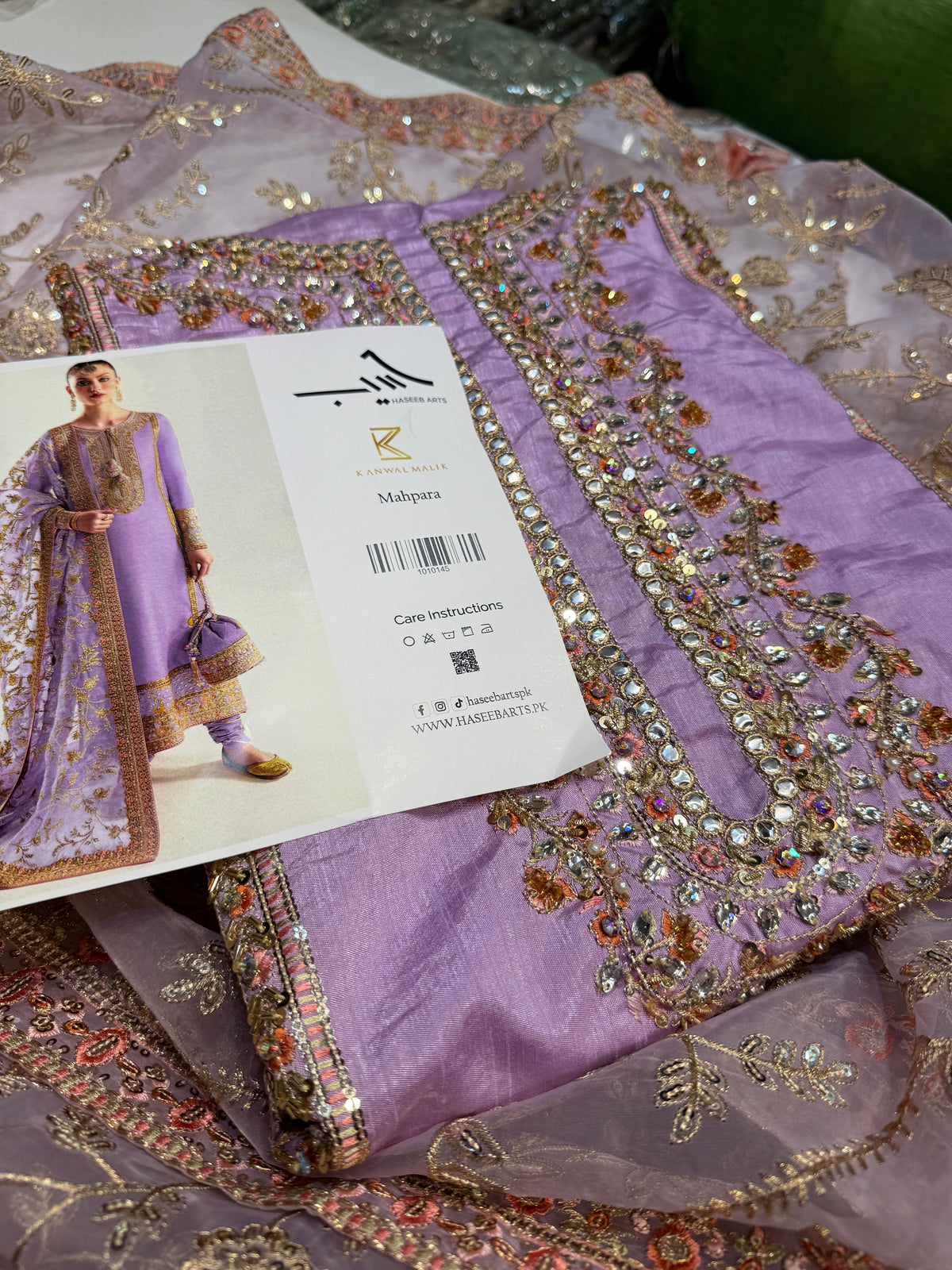 Kanwal Malik Raw Silk Mahpara Kaasni