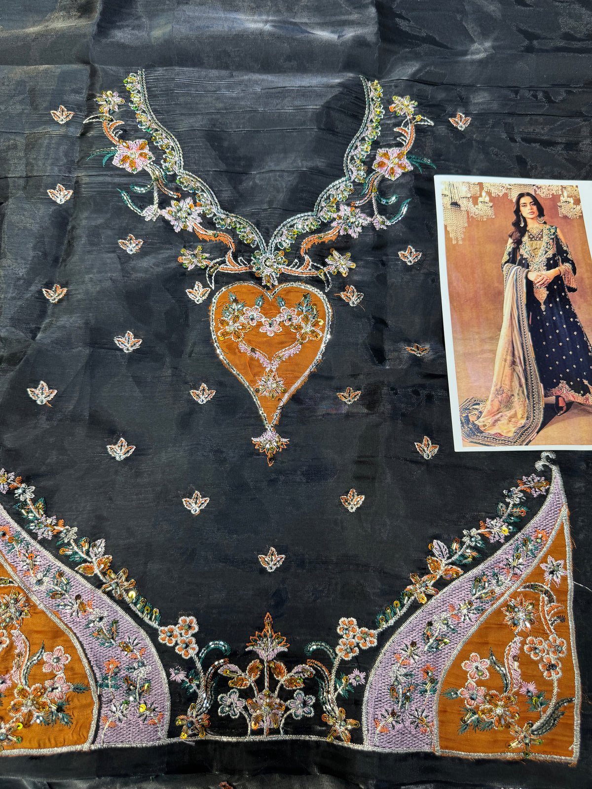 SHAZIA KIYANI SHISHA SILK SK01