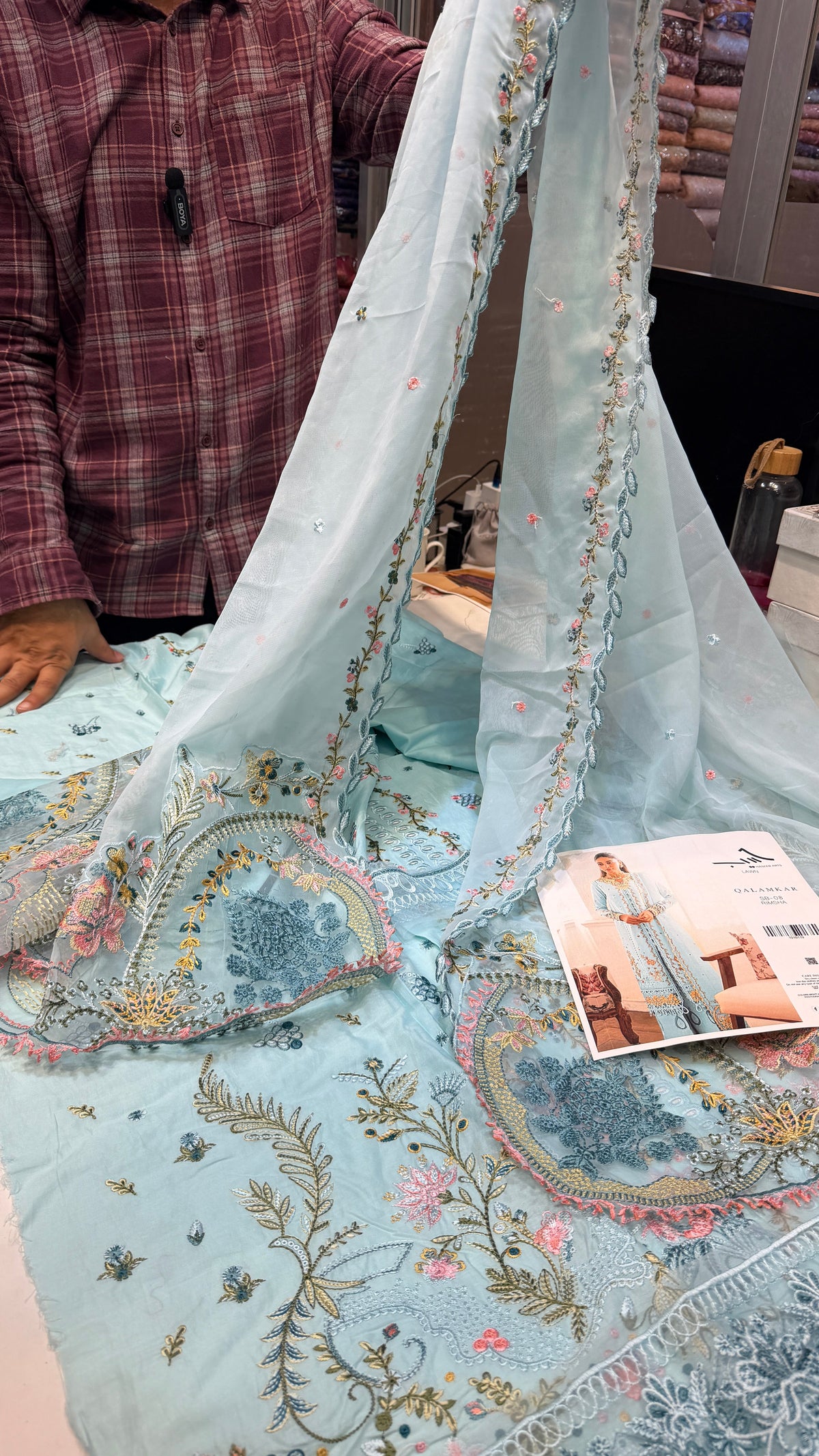 QALAMKAR LAWN SB-08