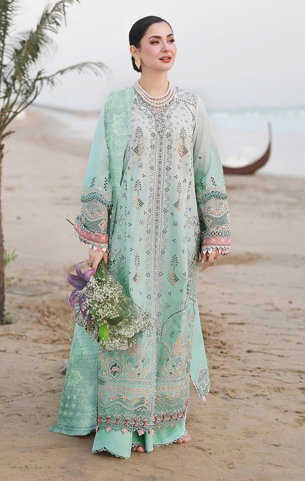 QALAMKAR AYRA DHANAK PALACHI SHAWL