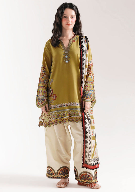 ETHNC VISCOSE KURTA SET VICTORIA 3PC