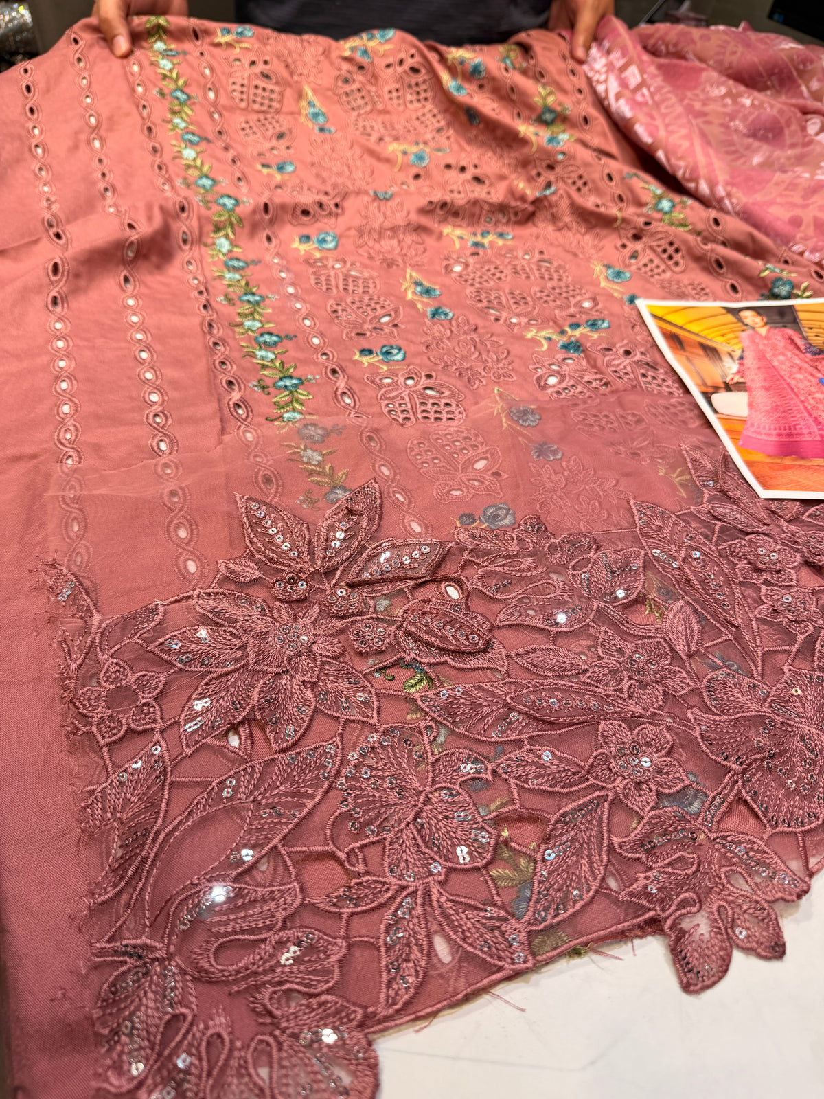 MARIA.B 2608 DHANAK PALACHI SHAWL