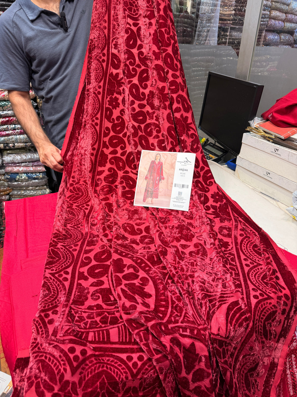 BIN ILYAS 162DHANAK PALACHI SHAWL
