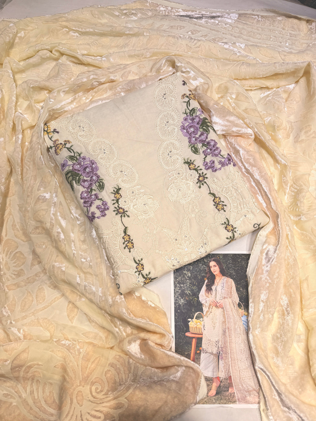 ELAF ELY-03 DHANAK PALACHI SHAWL