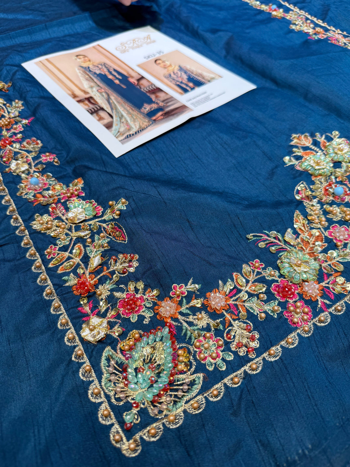 SRA  RAW SILK SKU-35