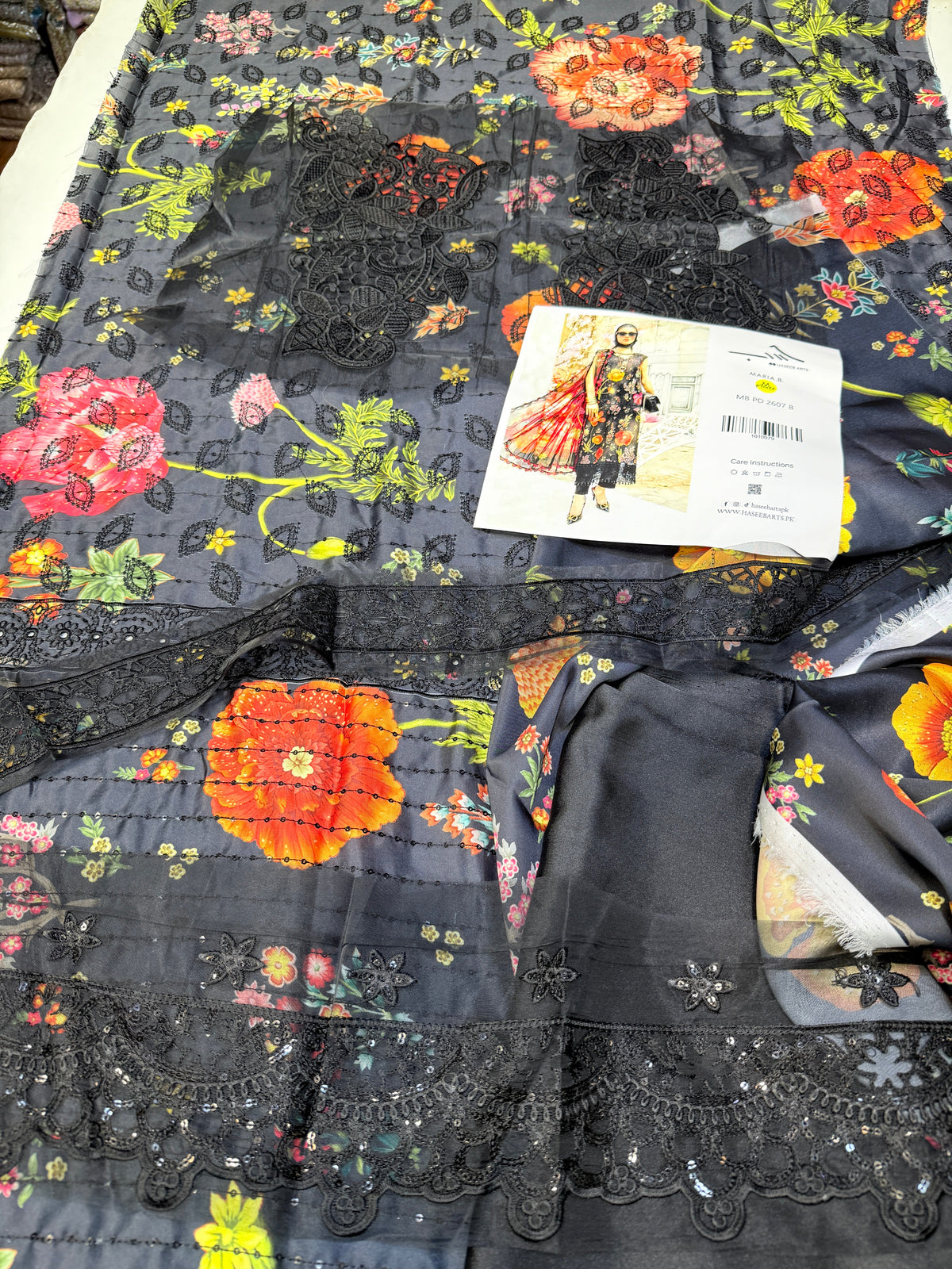 MARIA.B SILK PRINT 2607-B